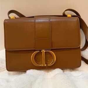 Brown purse Dior